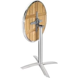 Bolero ronde klaptafel essenhout 1 poot 60cm - U424