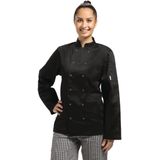 Whites Vegas Koksbuis Zwart Lange Mouw