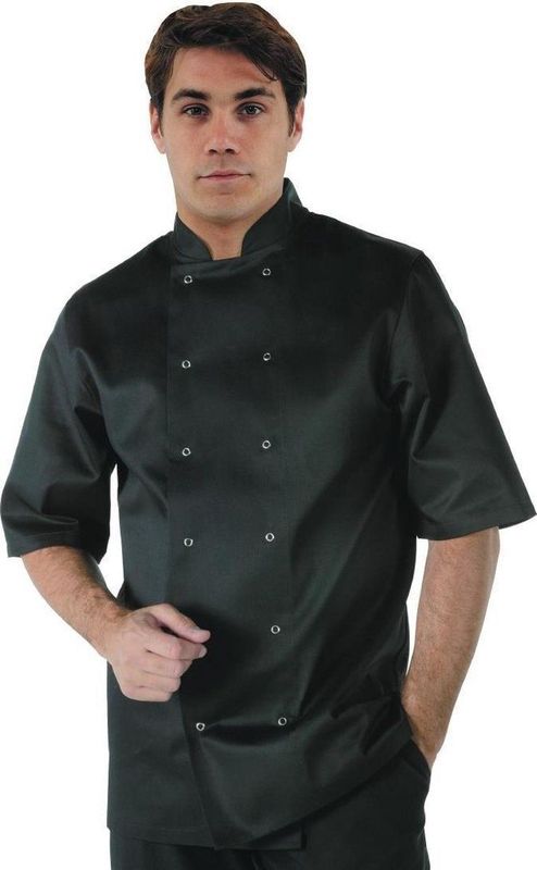 Whites Vegas Koksbuis Zwart - Korte Mouw - Maat XL