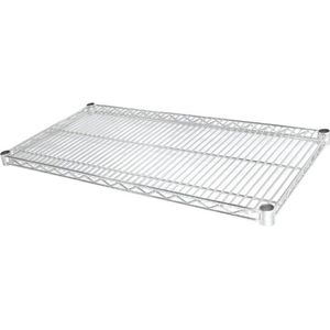 Vogue chroom schappen voor Vogue voorraadrekken 122x45.7cm