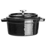 Braadpan Signature Zwart - Le Creuset Look-a-Like - Rond 130x84x45(h)mm