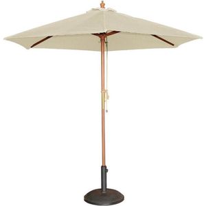 Bolero ronde parasol creme 2,5 meter - Multi-materiaal CB513