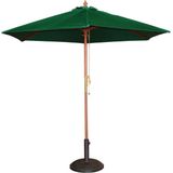 HorecaTraders ronde groene parasol 3M