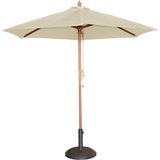 Bolero ronde parasol creme 3m - Multi-materiaal CB516