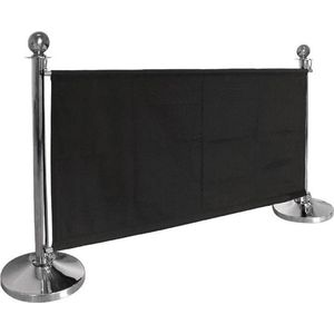 Bolero CF137 Bolero Canvas Barrière, Zwart