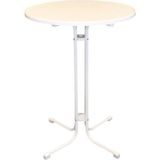 Statafel Monaco wit 80cm