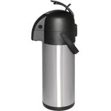 Pompkan RVS | Drukmechanisme | 4 Liter