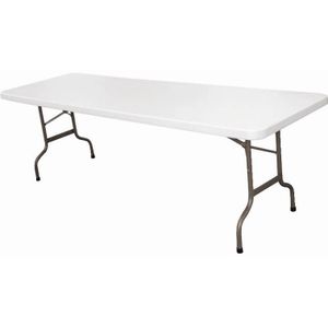 Bolero inklapbare tafel 244cm wit