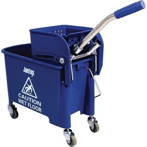 Jantex Mopemmer en Wringer Blauw 20 Liter
