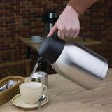 2L Thermoskan / Isoleerkan Olympia - RVS - 2 liter - Dubbelwandig