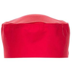 Colour by Chef Works A956 Cool Vent Beanie, Rood