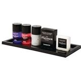 Badkamer - Presenteerschaal - Zwart - Duurzame Acryl Constructie - Afmeting: 24.4(h) x 10.7(b) x 0.9(d)cm