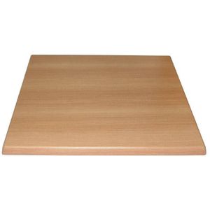 Bolero - vierkant gelamineerd/spaanplaat tafelblad 60x60 cm | Beuken