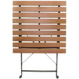 Opklapbare Vierkante Polywood Houten Tafel - 60x60cm