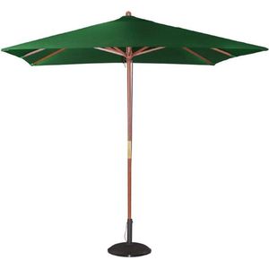 Bolero vierkante groene parasol 2,5 meter - Multi-materiaal GH989