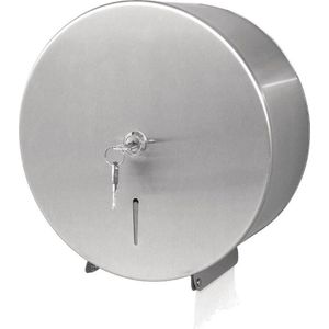 Jantex Jumbo toiletpapierdispenser gemaakt van RVS - Roestvrij staal GJ031