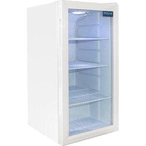 Koelkast met glazen deur, Blikjes Koelkast - 88 Liter - 430x480x(H)820mm