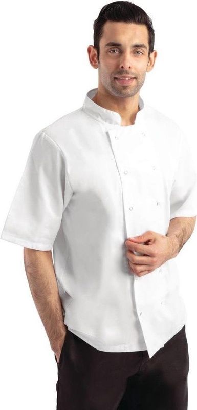 Whites - Boston - Koksbuis - Wit - 65% Polyester 35% Katoen