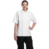 Blouse - Wit - Polycotton - Unisex Ontwerp