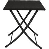 Bolero vierkante opklapbare rotan tafel 60cm - GL302