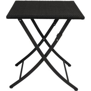 Bolero - GL302 - Opvouwbare Rotan Tafel - 60cm - Imitatierotan - Weerbestendig