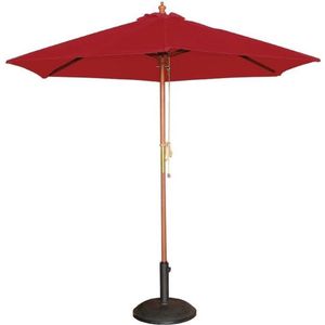 Bolero ronde parasol rood 2,5 meter - rood GL304