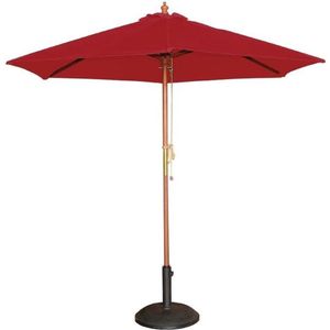 Bolero ronde rode parasol 3 meter - rood GL305