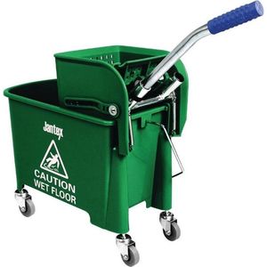 Jantex Rolemmer Met Wringer Groen 20ltr GK689