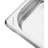 Vogue - GN-Behälter - Roestvrij staal - 40 mm - GN 1/3