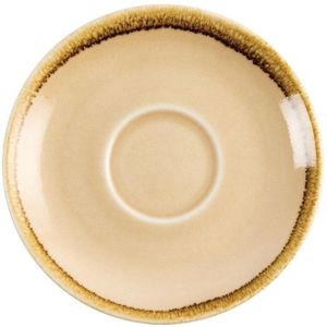 Olympia Kiln Koffieschotel Zandsteen Ø14cm ( Set van 6 )