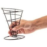 Olympia - Frietzakhouder - Zwart - Ø115x175(h)mm