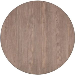 Bolero GR326 Tafelblad, 48 mm, 600 mm rond, vintage hout