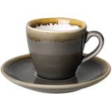 Olympia Kiln Cappuccinoschotels Grijs 14cm  HC391