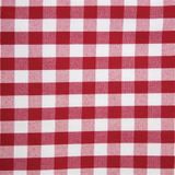 Mitre Comfort Gingham tafelkleed rood en wit geruit 89cm - HB581