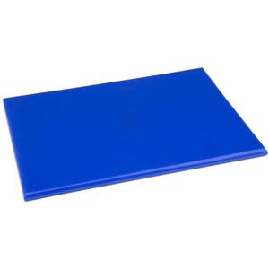 Hygiplas Snijplank met hoge dichtheid, 12 x 305 x 229 mm, blauw