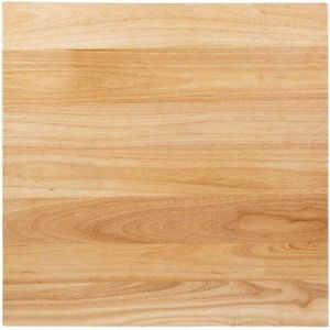 Bolero Natuurlijk hout Voorgeboord vierkant tafelblad 700mm - wit DY737