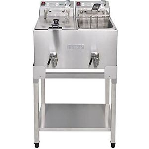 Buffalo Onderstel Voor Dubbele Friteuse FC375 & FC377 DF502 - Horeca & Professioneel