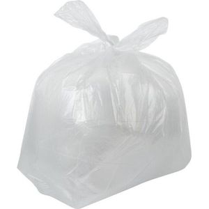 Jantex Transparante Afvalzakken Gerecycled 80L 10kg (200 Stuks) - Jantex CH158