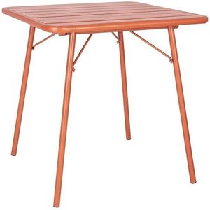 Table De Bistro | Table De Cuisine | Table Haute Marron Clair 60x60 Cm Mdf Cfw814095 90587813