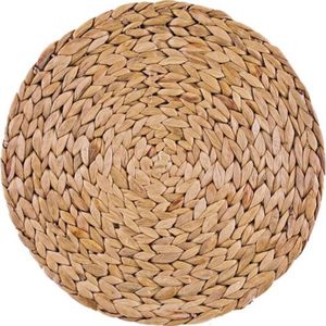 Placemats, Rond, Set van 4 Stuks, Waterhyacint - Creative Tops