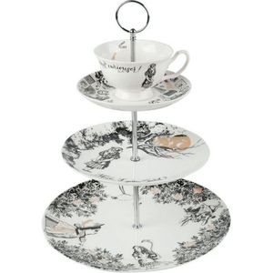 Etagère, 3 Lagen, Porselein - V&A | Alice in Wonderland