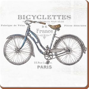 Creative Tops Wine Premium Set van 6 placemats met kurkrug, kurk, Coasters