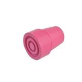 Able2 - Kruk- en Stokdoppen - Zwart - 16 mm - Verpakt per 2 Stuks