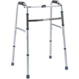 Opvouwbaar looprek luxe - zilver