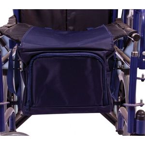 Comforthulpmiddelen - Tas voor onder de Rolstoelzitting - Donkerblauw - Nylon