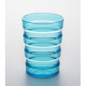 Comforthulpmiddelen - Ribbelbeker Sure Grip - Blauw - Stapelbaar - Comfortabele Grip