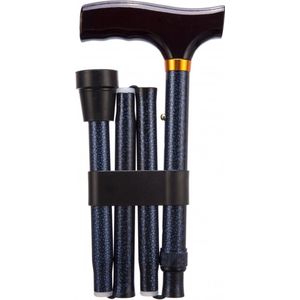 Wandelstok - Blue Ice - Aluminium - Opvouwbaar