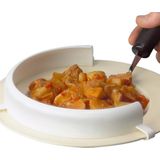 Comforthulpmiddelen - Bordrand Groot - Eethulpmiddelen - Plastic - Geschikt Voor Borden 19-25 cm