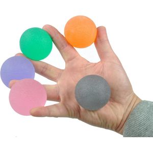 Handtrainer gelbal - rose - extra soft