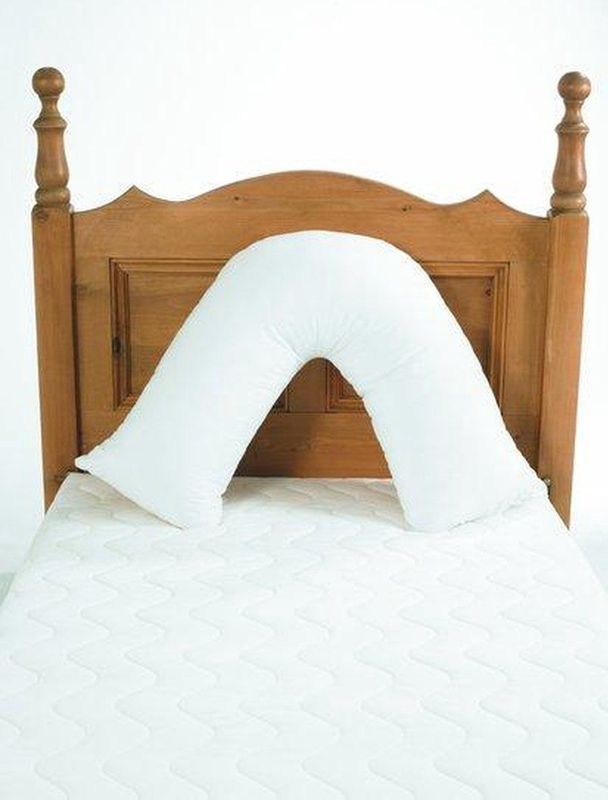 Harley - V-kussen - V-vormig - Fibervulling - Comfortabel